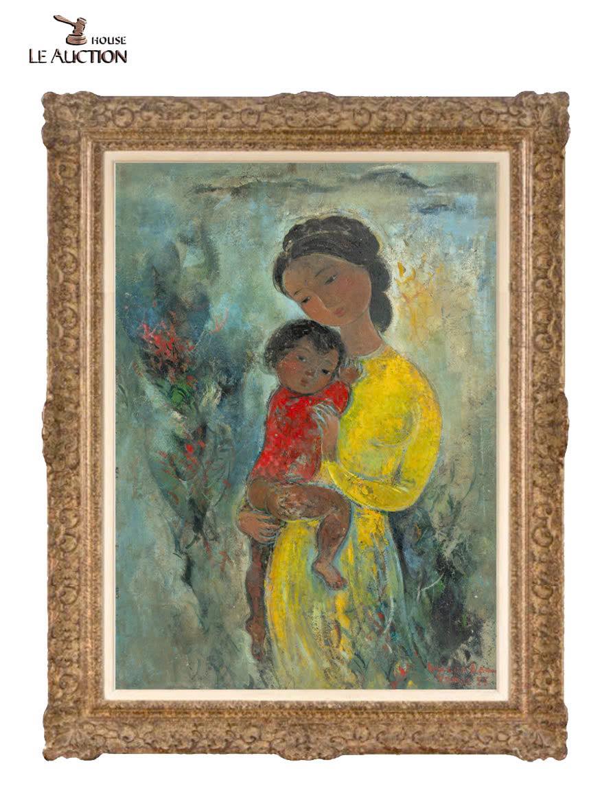 VŨ CAO ĐÀM VÀ KHÚC CA MẪU TỬ TRONG TRANH SƠN DẦU NĂM 1956