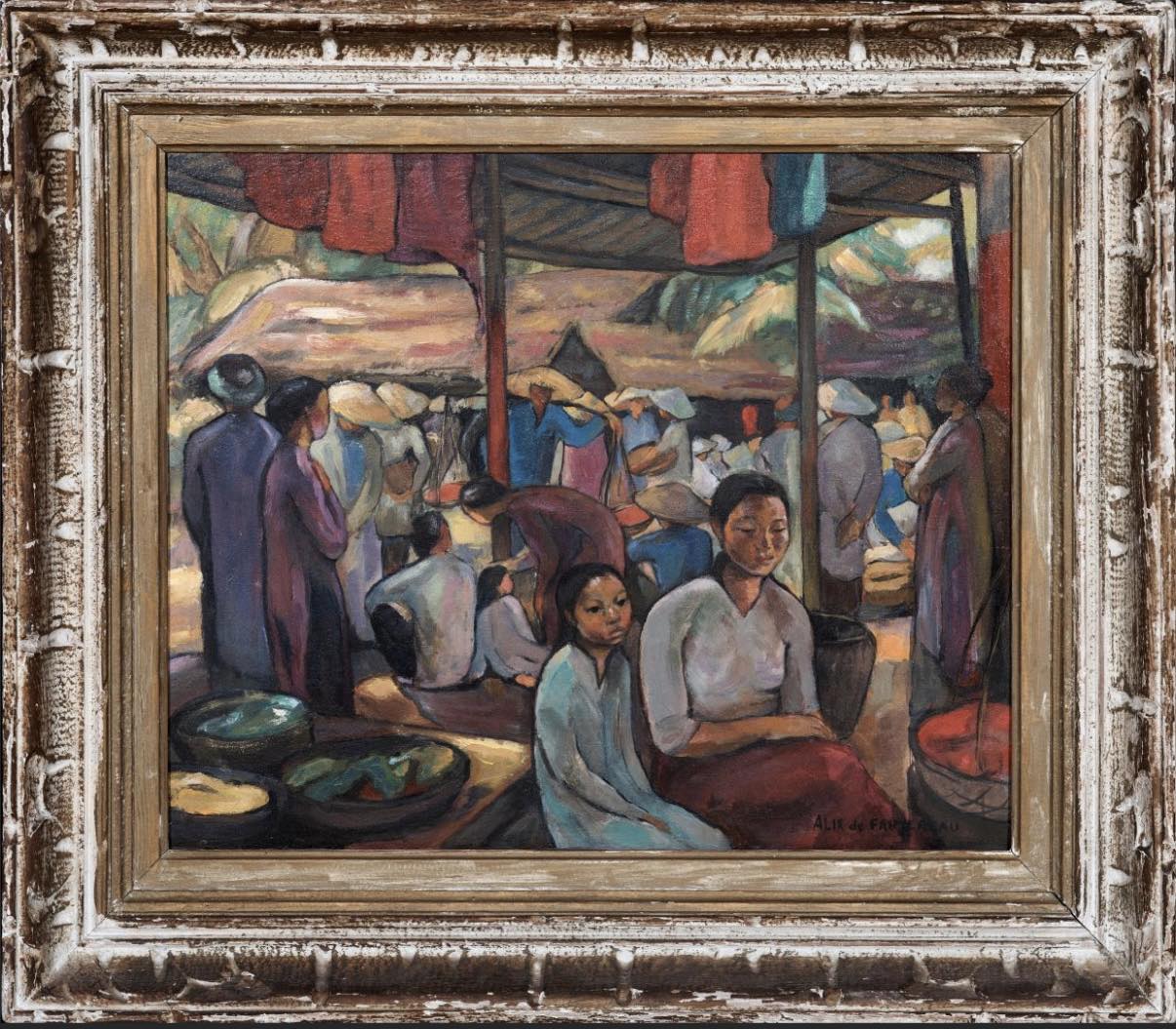 ALIX AYMÉ: KHUNG CẢNH CHỢ HÀ NỘI