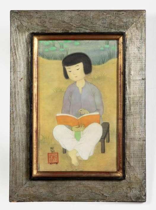 MAI TRUNG THỨ – CÔ BÉ ĐỌC SÁCH, 1956: GÕ BÚA 53.000 EUR