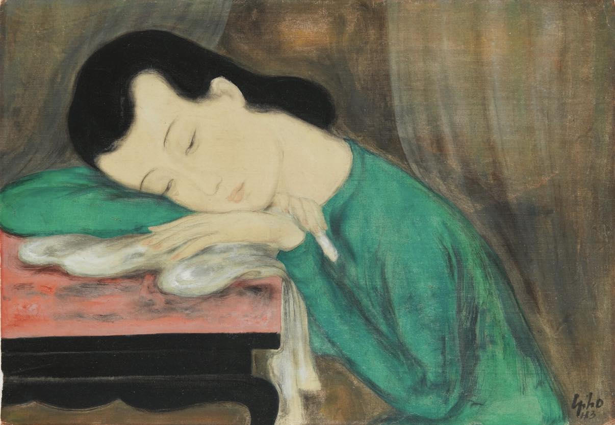 LÊ PHỔ – NGƯỜI THIẾU NỮ TỰA TAY