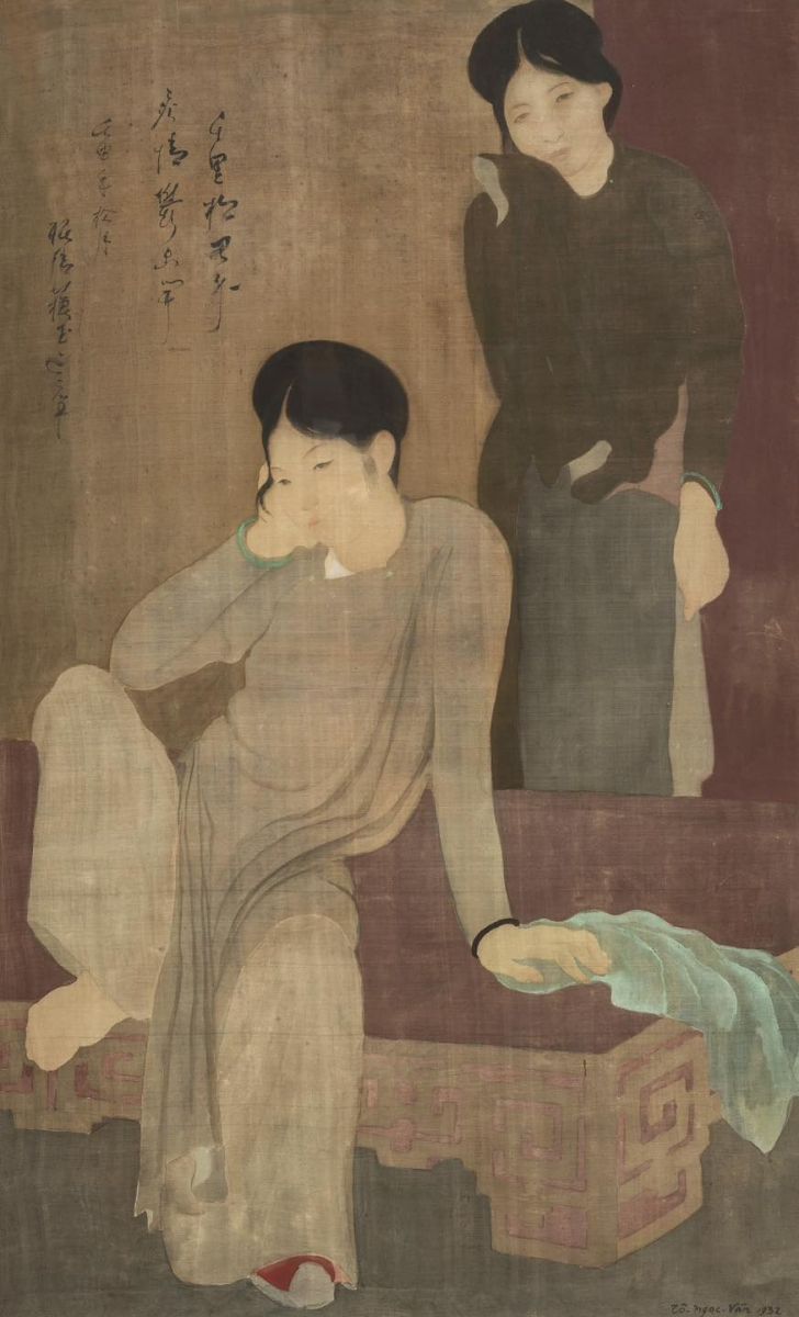 TÔ NGỌC VÂN – “HAI THIẾU NỮ”, 1932