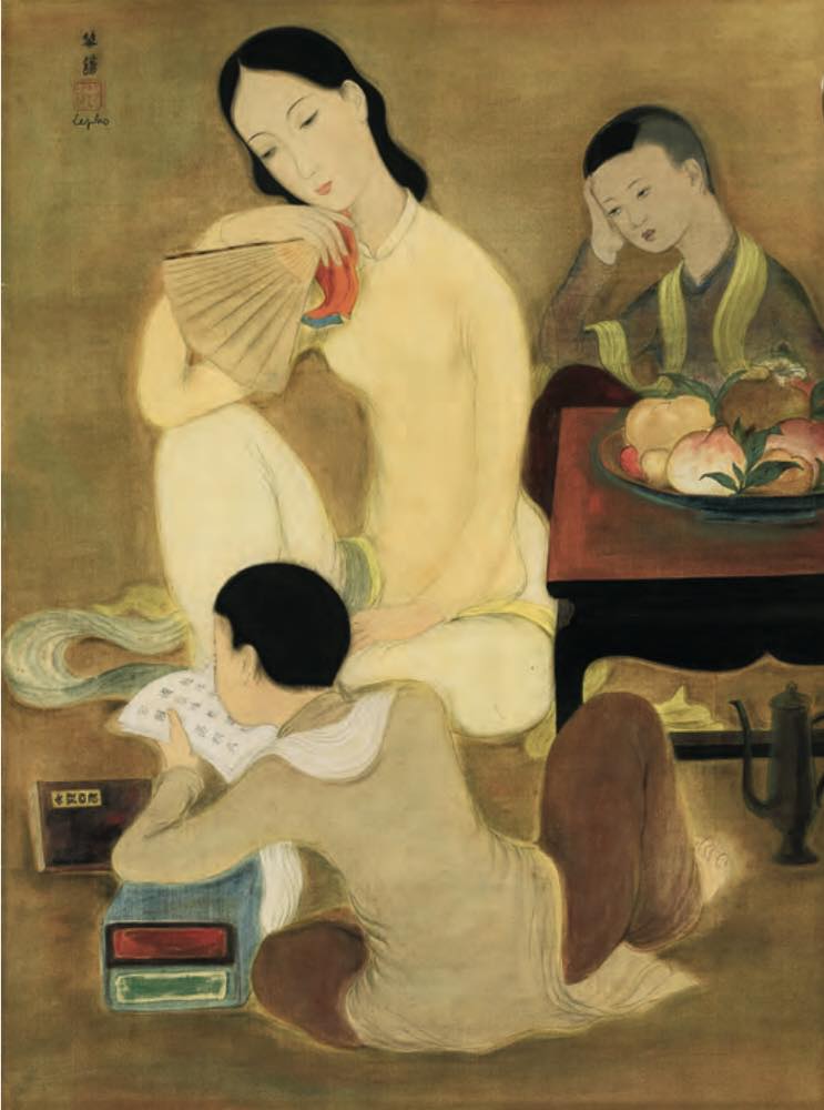 LÊ PHỔ – LA LECTURE & MAI TRUNG THỨ – LA CALLIGRAPHIE - SẮP ĐƯỢC ĐƯA RA ĐẤU GIÁ TẠI SOTHEBY’S HONG KONG