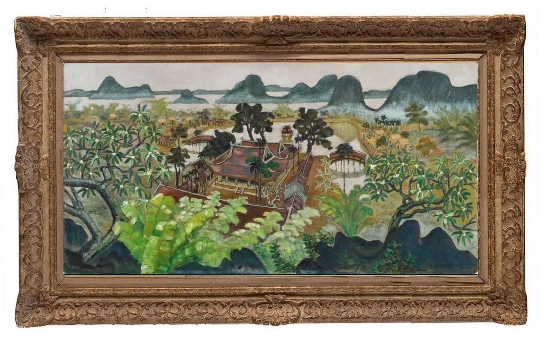 NGUYỄN TIẾN CHUNG VỚI TÁC PHẨM “PHONG CẢNH CHÙA THẦY” 