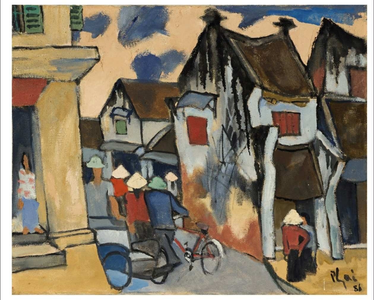 BÙI XUÂN PHÁI (1920 – 1988) Sáu tác phẩm hiếm – màu sắc tươi sáng, giá ổn định trên sàn quốc tế BÙI XUÂN PHÁI (1920 – 1988) Sáu tác phẩm hiếm – màu sắc tươi sáng, giá ổn định trên sàn quốc tế