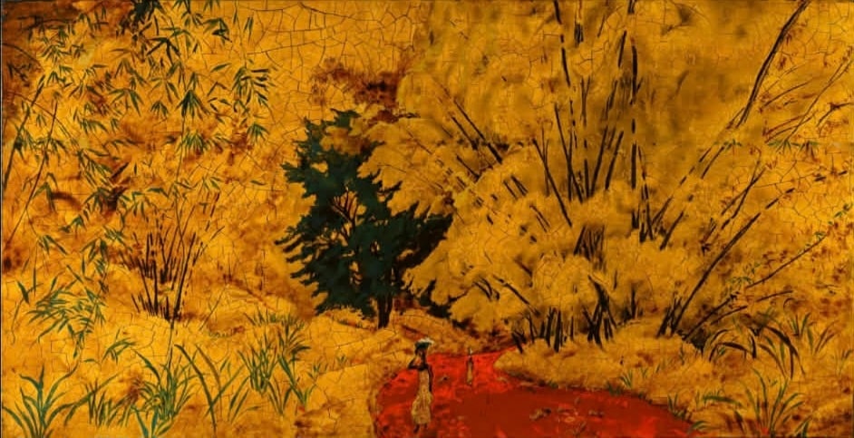 ALIX AYMÉ (1894–1989) “Route des bambous, Brazzaville”, khoảng 1960