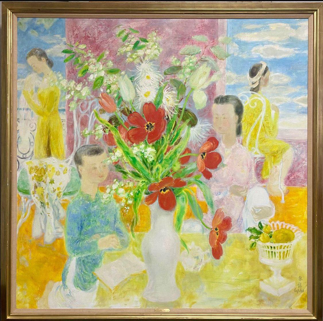 MỘT TÁC PHẨM ẤN TƯỢNG NGAY TỪ CÁI NHÌN ĐẦU TIÊN – KHỔ CỰC LỚN 145 × 145 CM