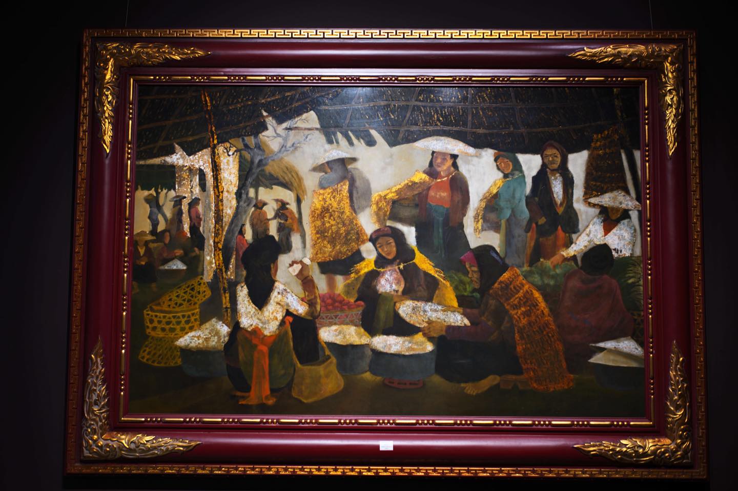 Cận cảnh dần các tác phẩm tiêu biểu trong triển lãm “Âm vang một thế kỷ Nghệ thuật Việt Nam”