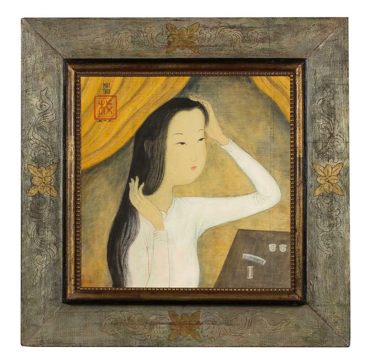 SẮP DIỄN RA ĐẤU GIÁ – MAI TRUNG THỨ (1906–1980), LA COIFFURE, 1953