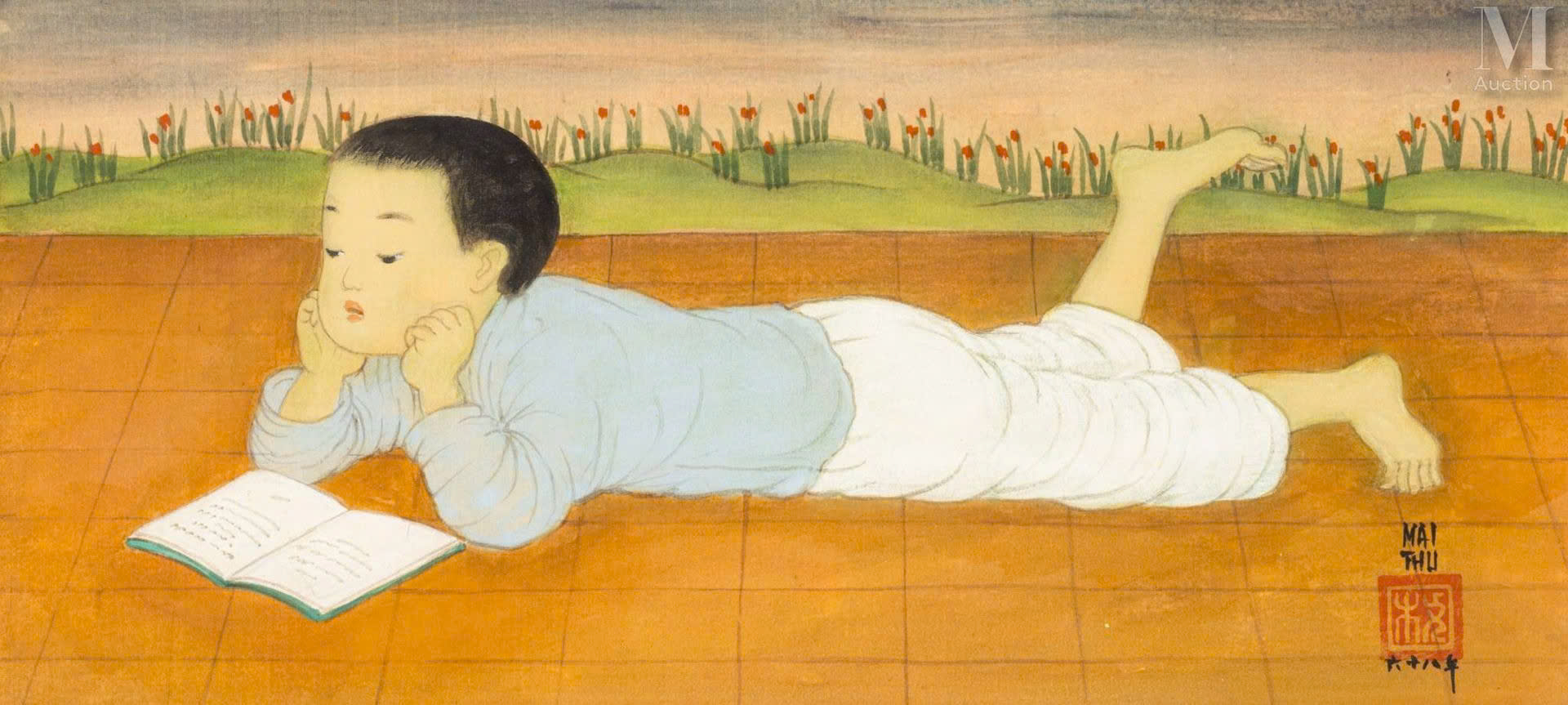 A child lying on the floorAI-generated content may be incorrect.