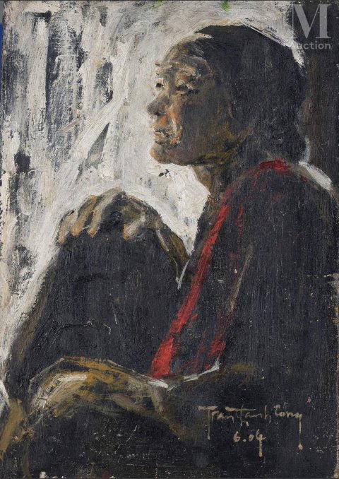 Femme assise ( Một người mẹ phúc hậu ) 